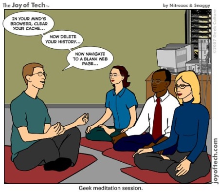 Meditación geek